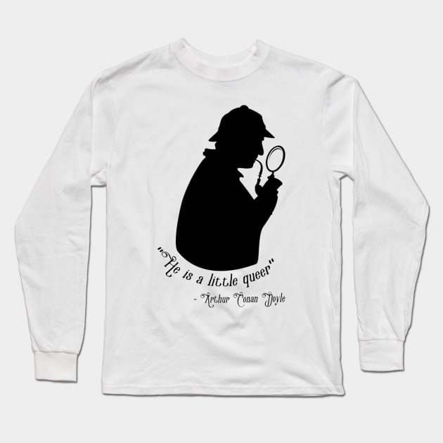 "He is a litter queer" Long Sleeve T-Shirt by hallucinating